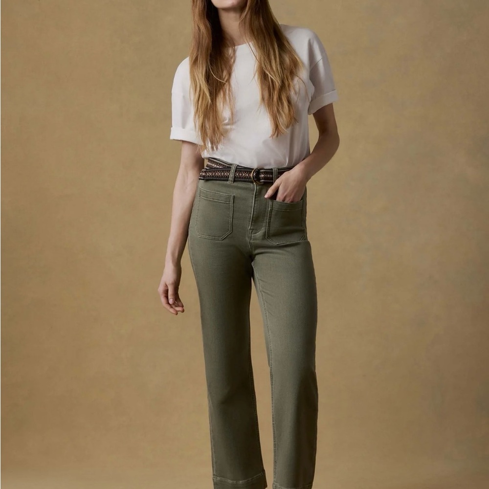 Faherty stretch terry patch pocket Pants - image 1